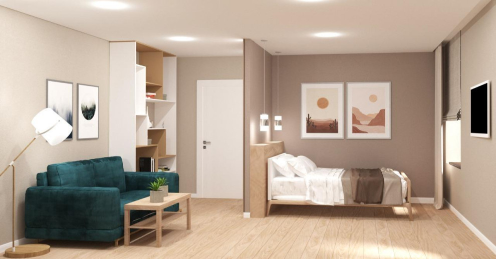 Спальня-гостиная