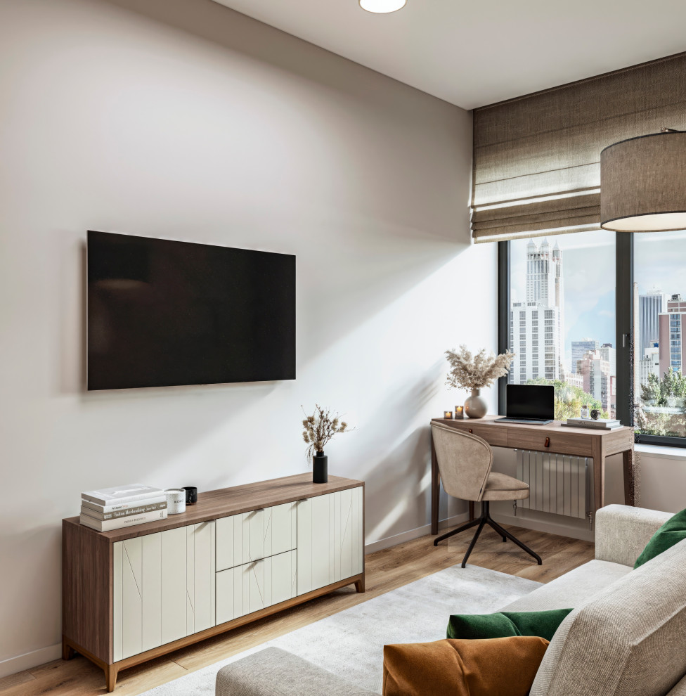 ЖК Level Нагатинская.  Гостевая спальня 12м2