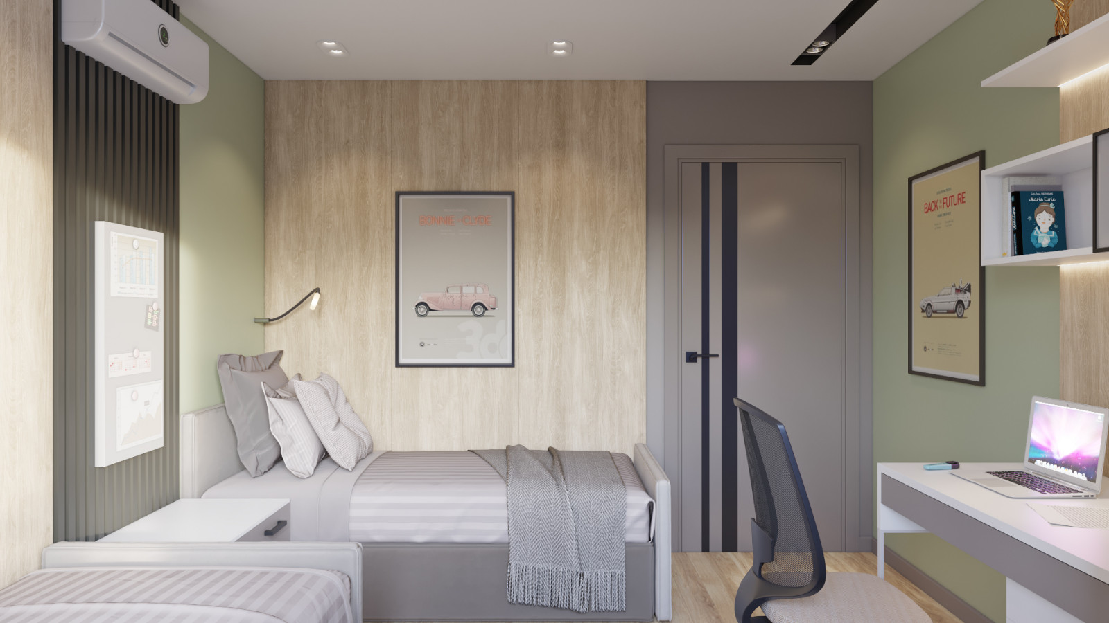 Дизайн трехкомнатной квартиры Днепр