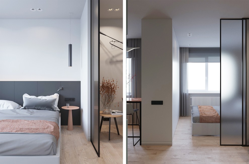 Проект для молодой пары в пастельных тонах