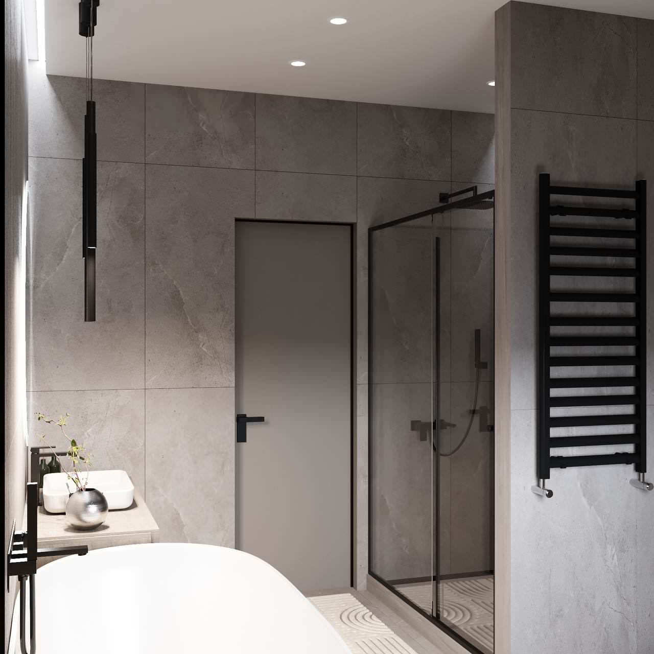 ДИЗАЙН ПРОЕКТ С ОЛИВКОВЫМИ ОТТЕНКАМИ