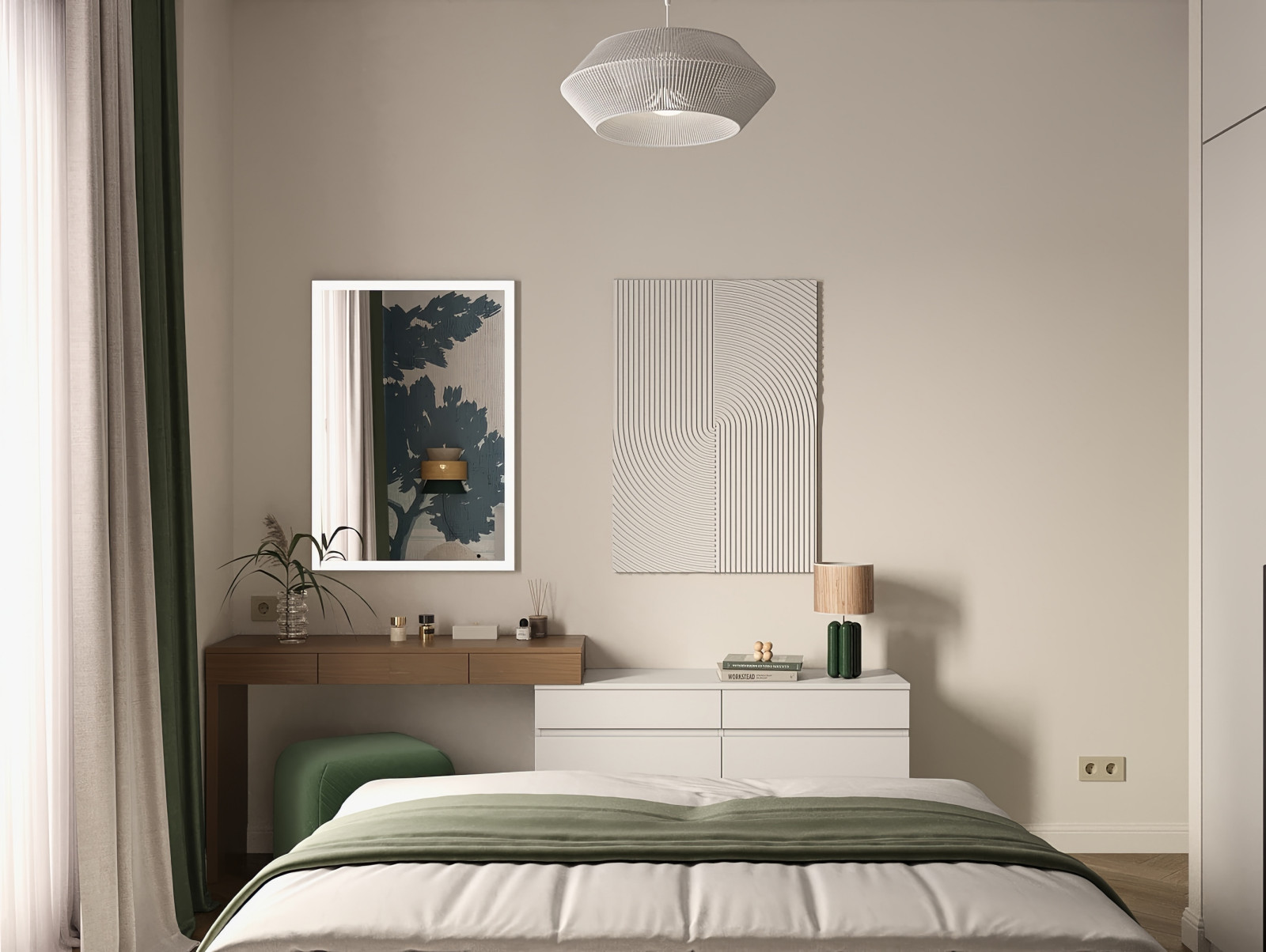 Яркая и свежая квартира в Москве