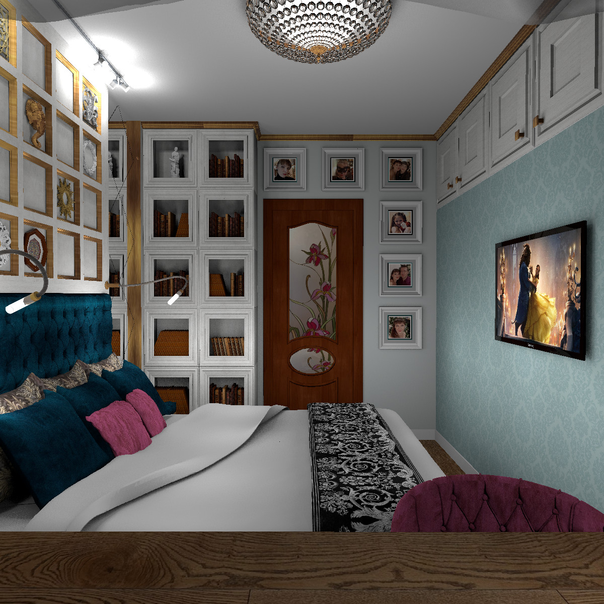 Переделка детской в спальню для родителей