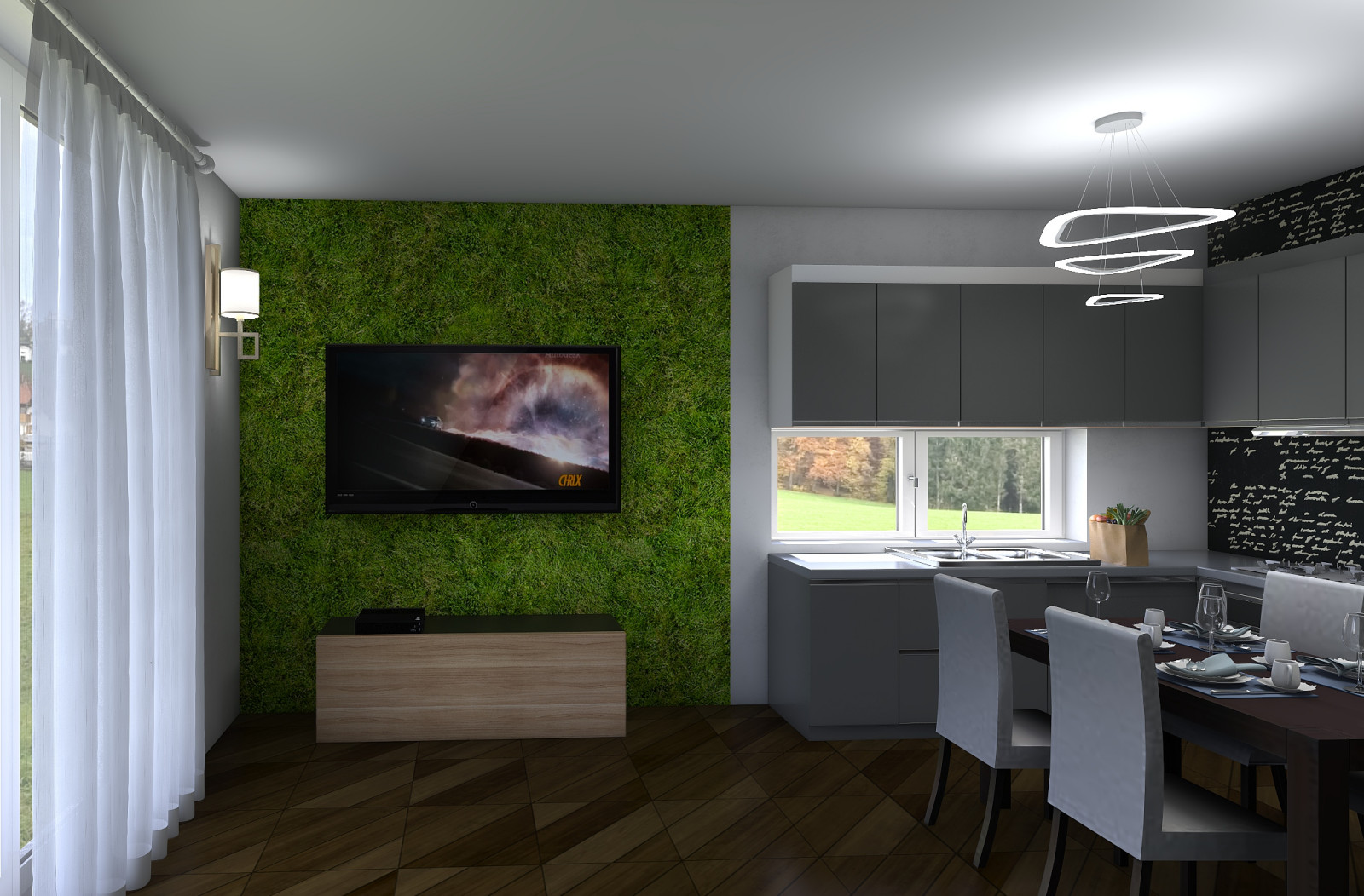 Эскизный проект планировки дома