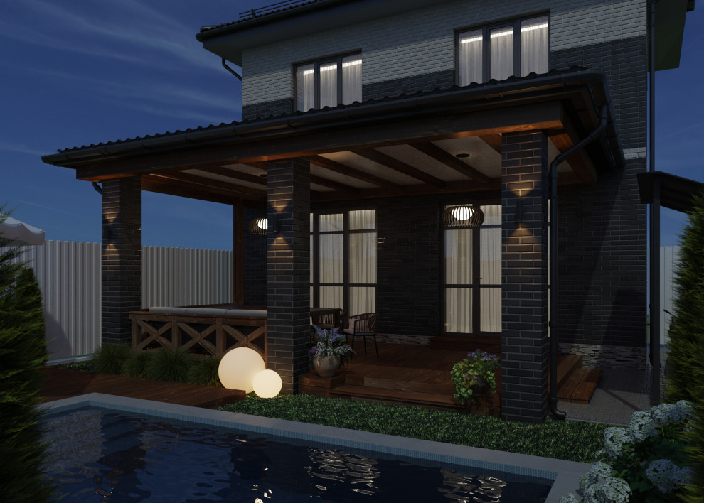 Задний двор частного дома, г. Ростов-на-Дону, ул. Осипенко