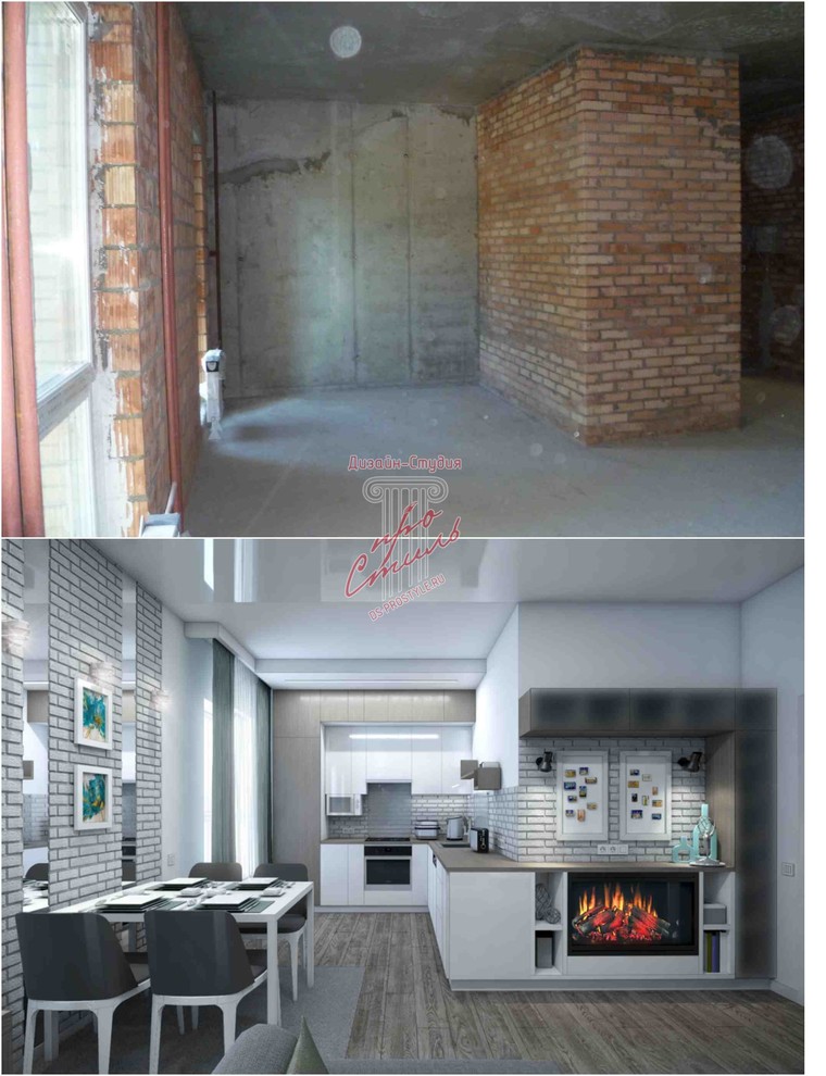 Обложка проекта: Москва. Отрадное. Дизайн-проект. До и после.