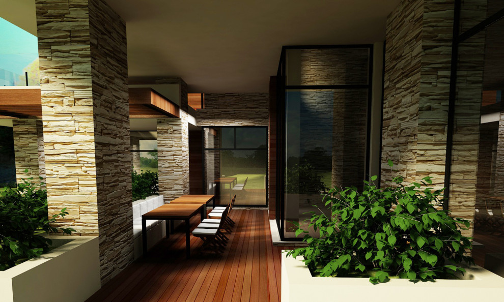 Проект индивидуального жилого дома. Каменка