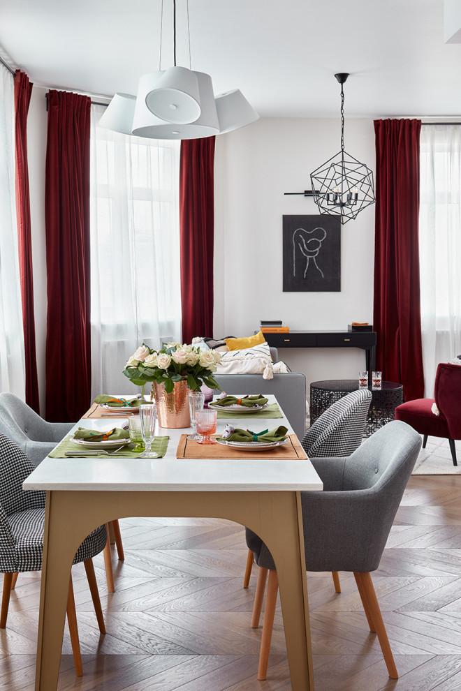 Квартира с камином.