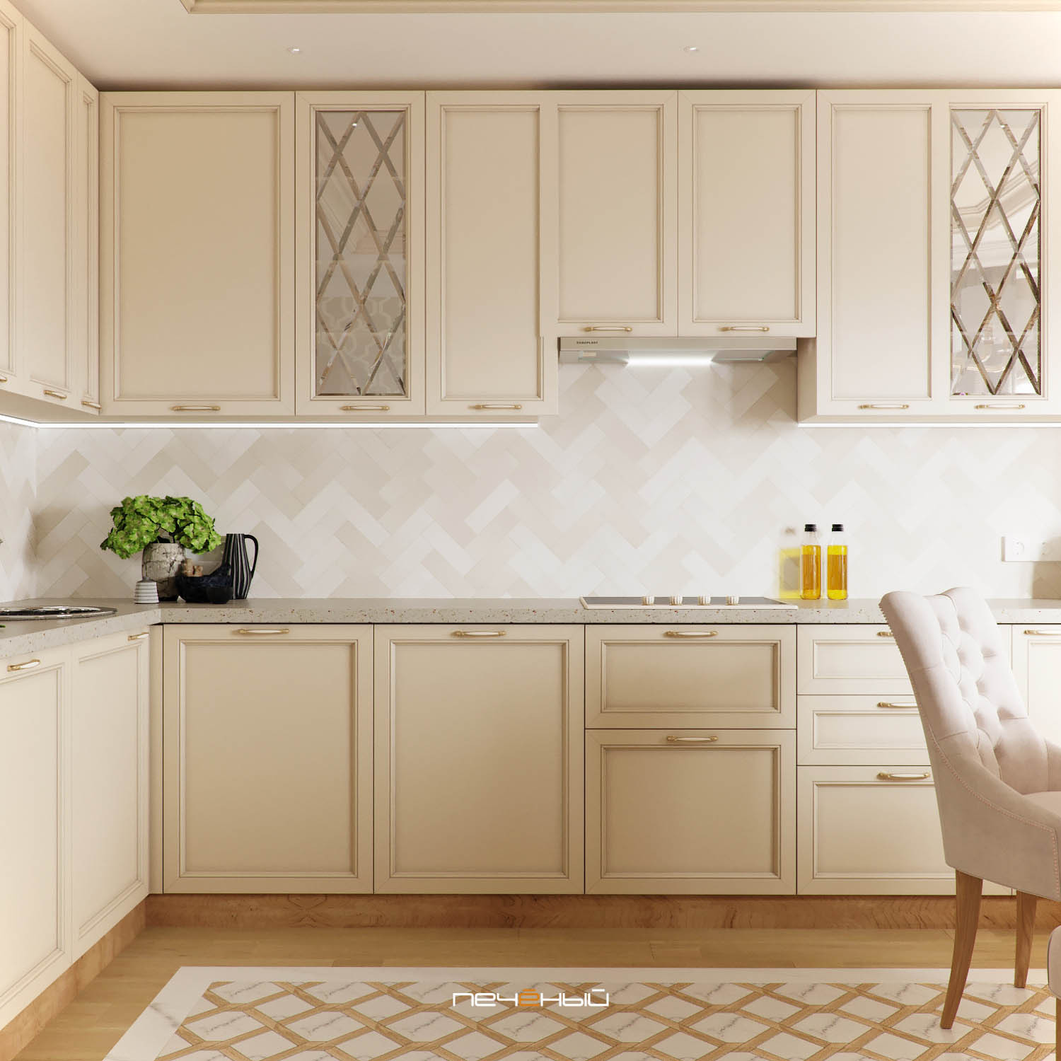 Двухкомнатная современная, уютная квартира