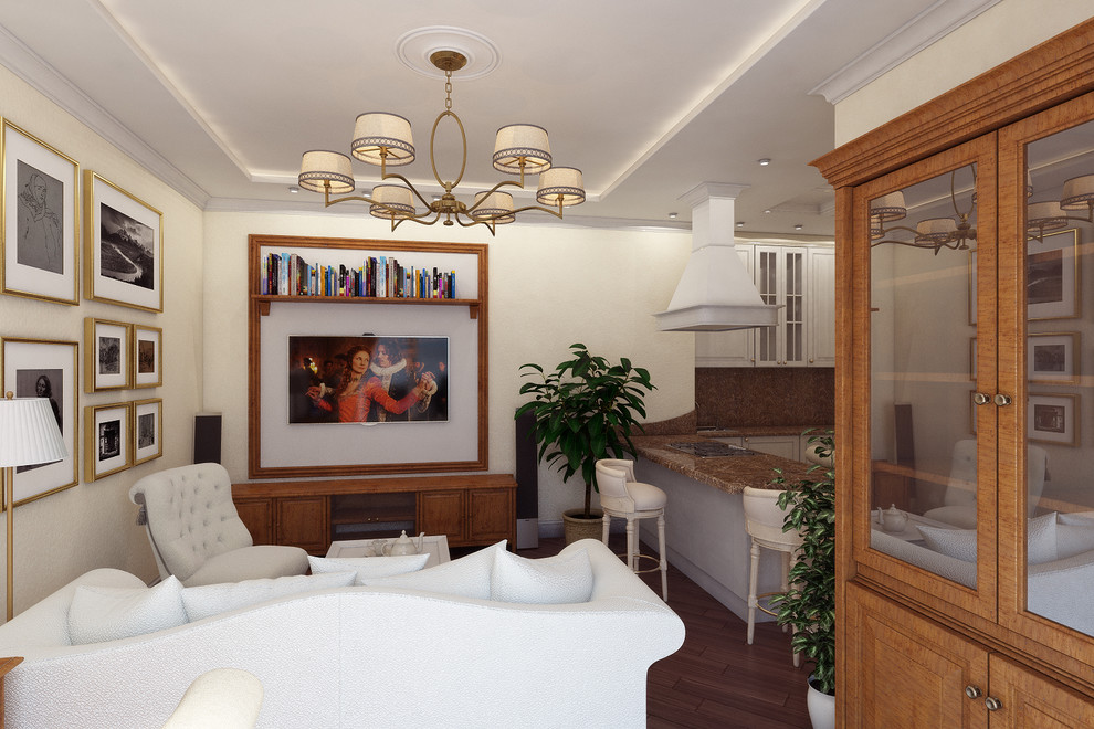 Двухкомнатная квартира в классическом стиле