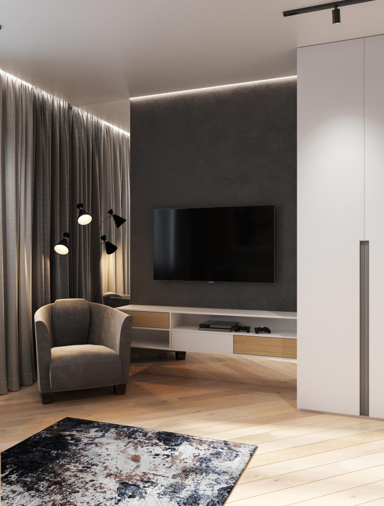 Проект в серых тонах