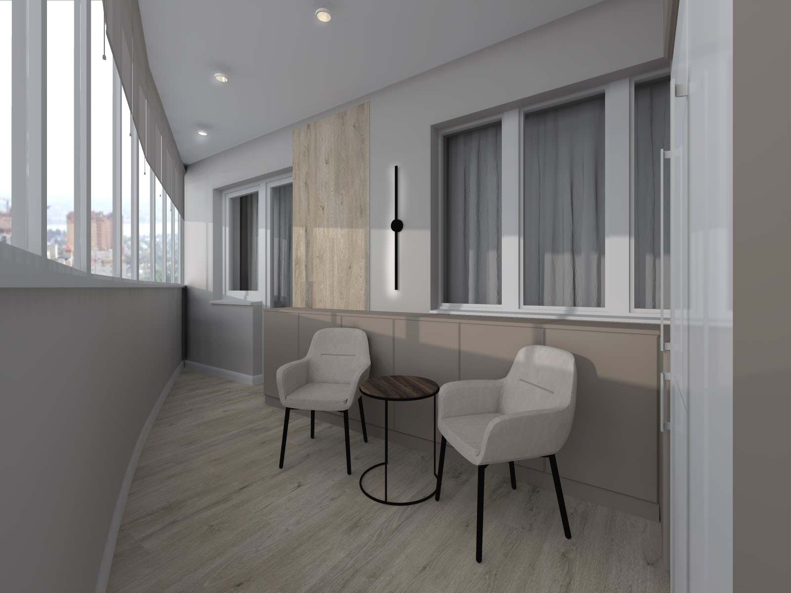 ЖК «Волна», 2-комн. квартира, 76,6 м2