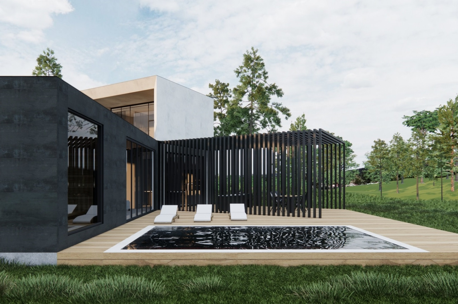 Жилой дом в поселке Медное озеро