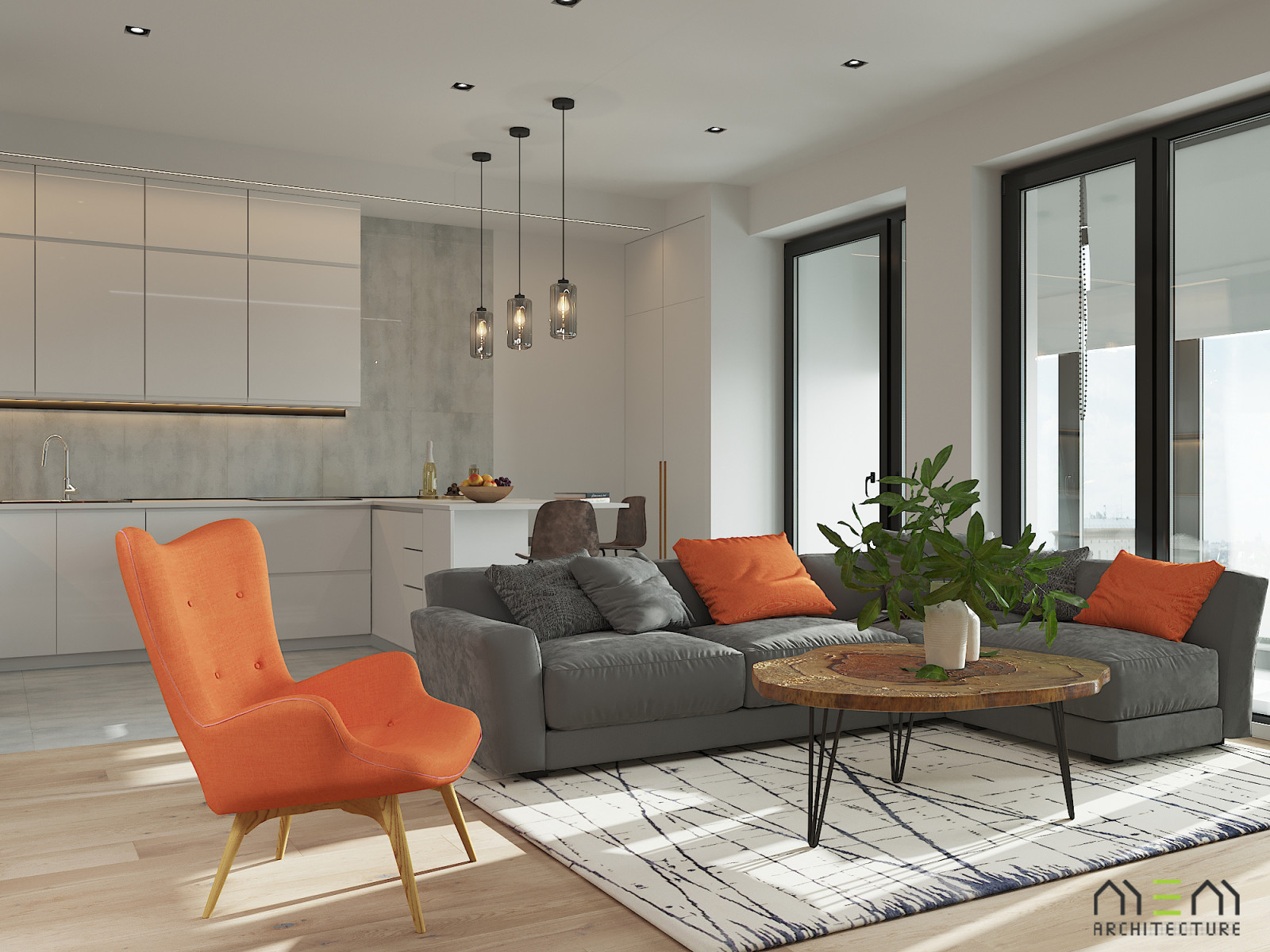 Проект квартиры для молодой семьи в ЖК "ЭГОдом"