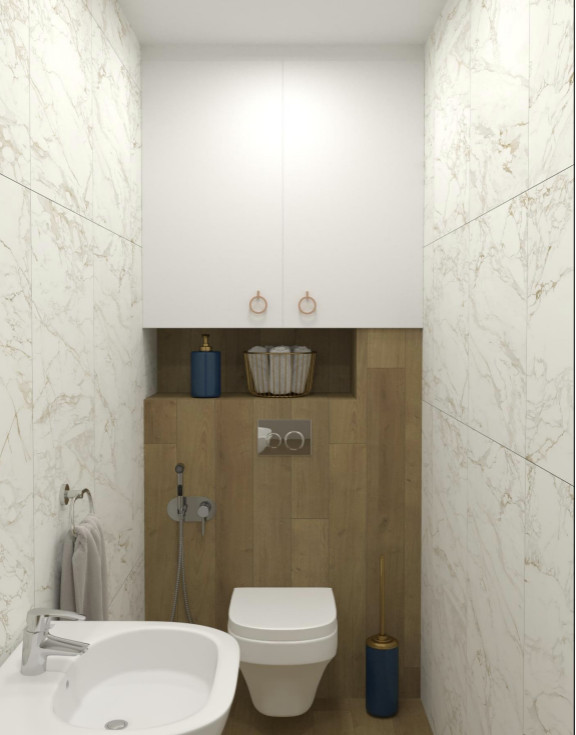 Квартира для любителей лаванды и мяты.