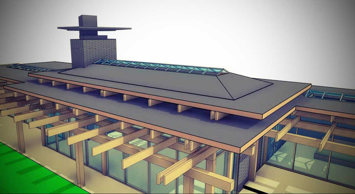 Фахверковая резиденция в горах