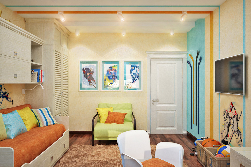 Детская комната для маленького хоккеиста