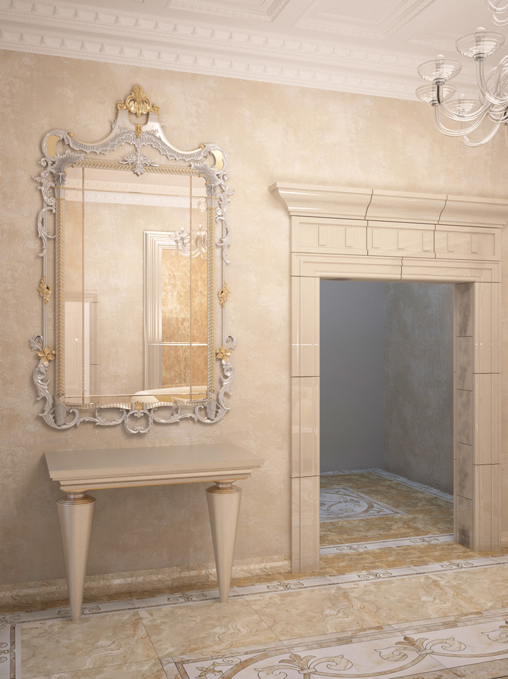 Дизайн-проект интерьеров входной группы особняка Шато