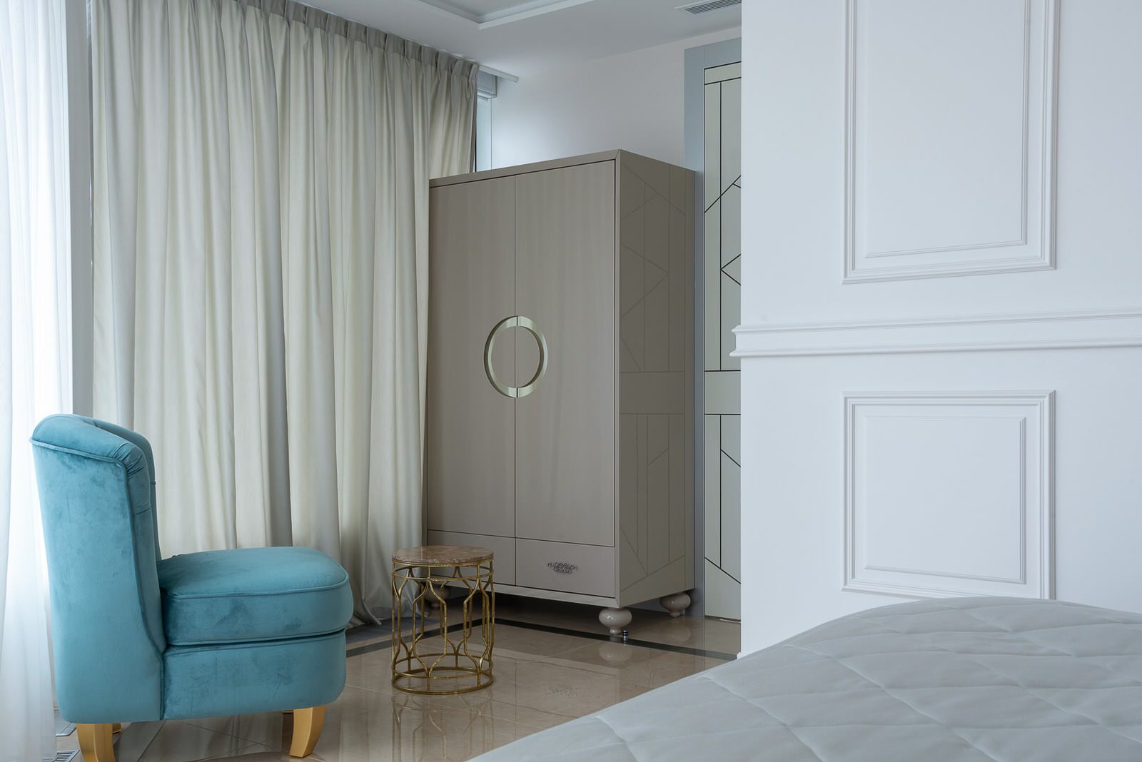 2-х уровневый пентхаус в стиле Арт-Деко