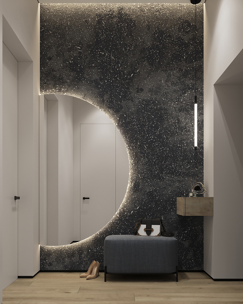 Дом для семьи в стиле минимализм 125 м². Посёлок Костюнино