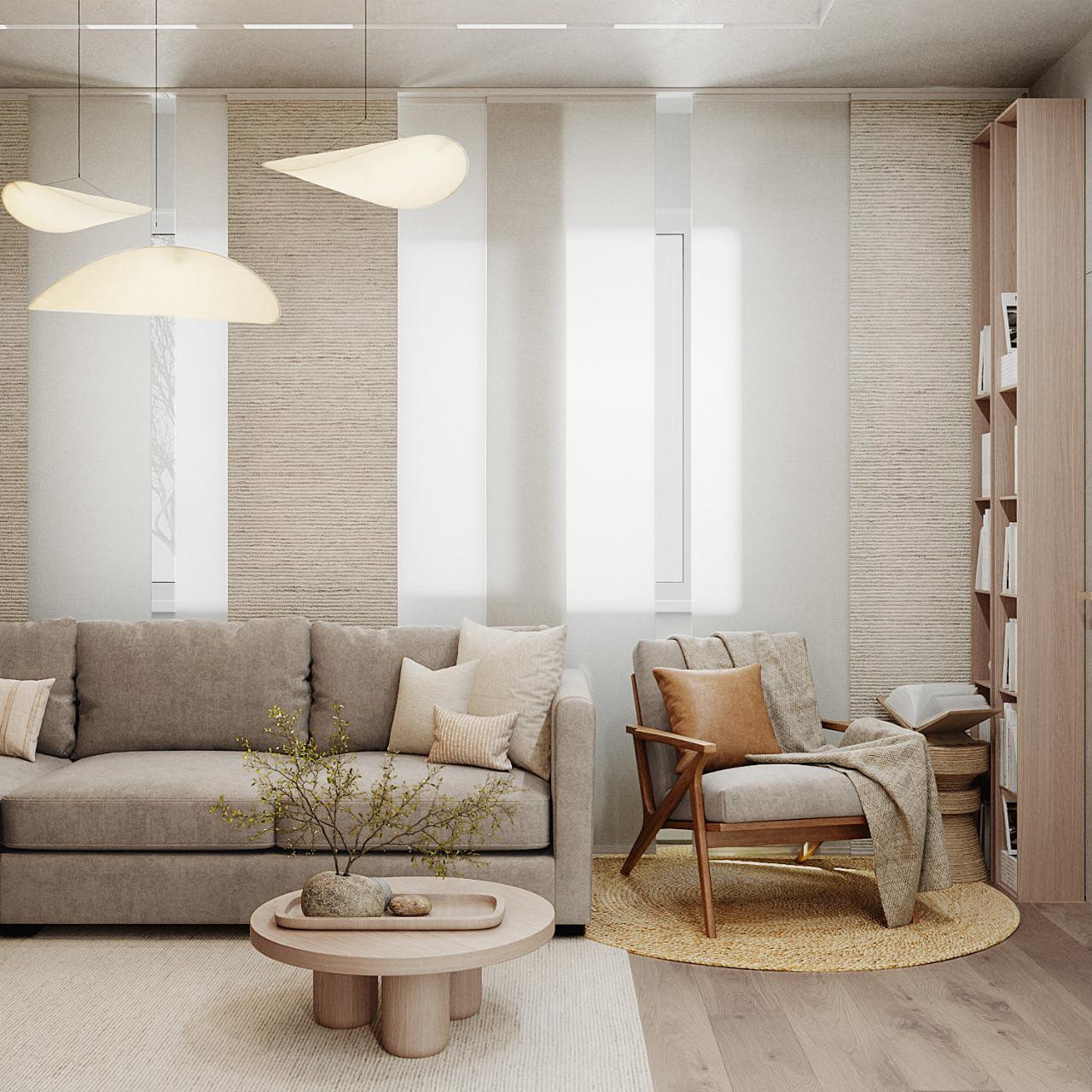 Коттедж в Краснодаре в светлых тонах