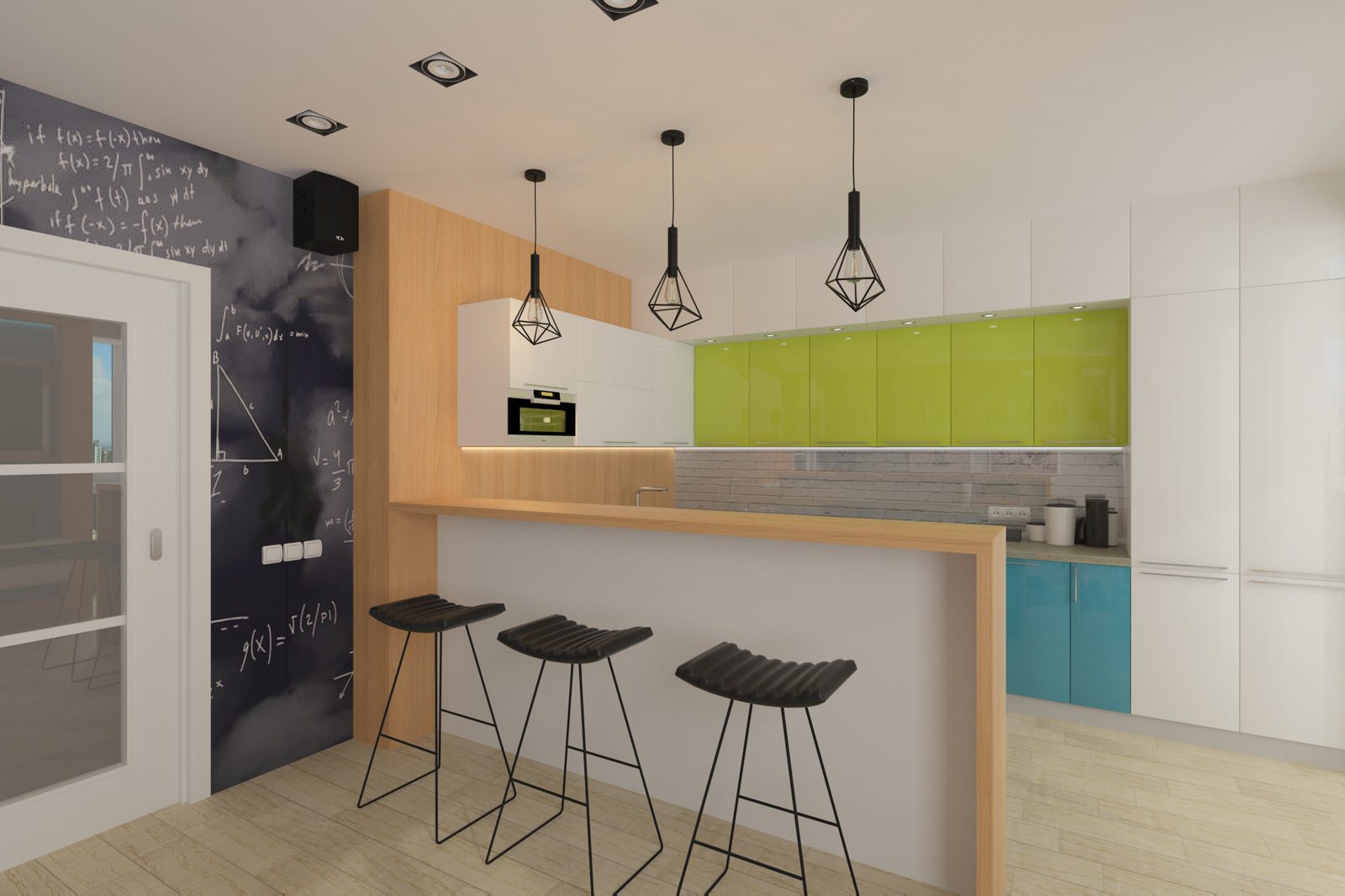 Кухня-студия