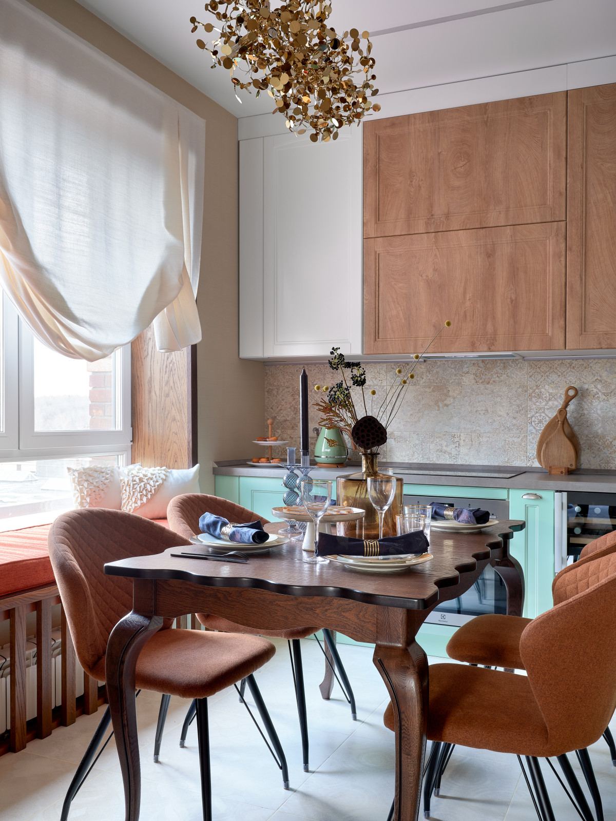 Уютный интерьер для семьи. Дизайнер Евгения Ивлиева. Публикация Идеи Вашего Дома