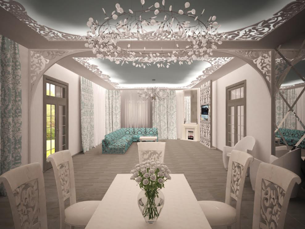 ДИЗАЙН ЗАГОРОДНОГО ДОМА. НЕОКЛАССИКА