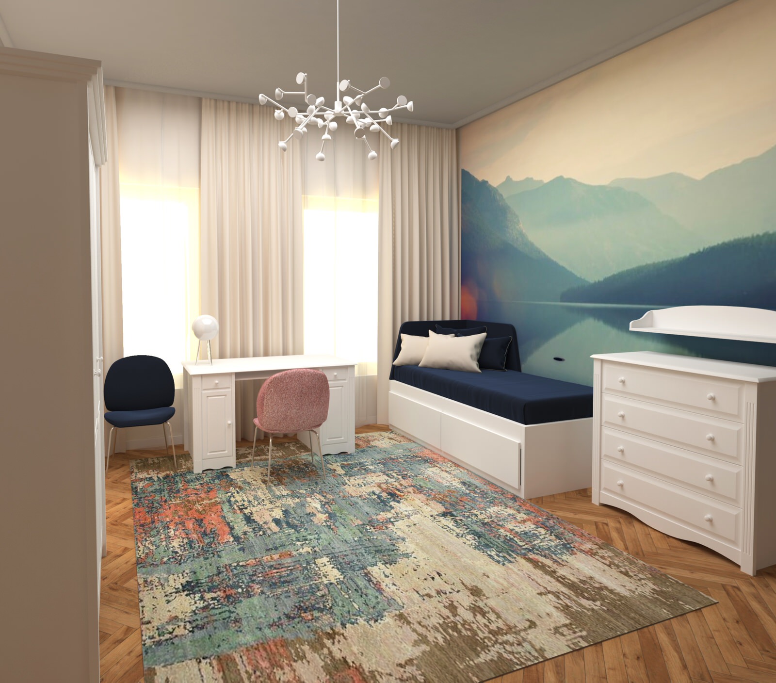 Проект двухкомнатной квартиры