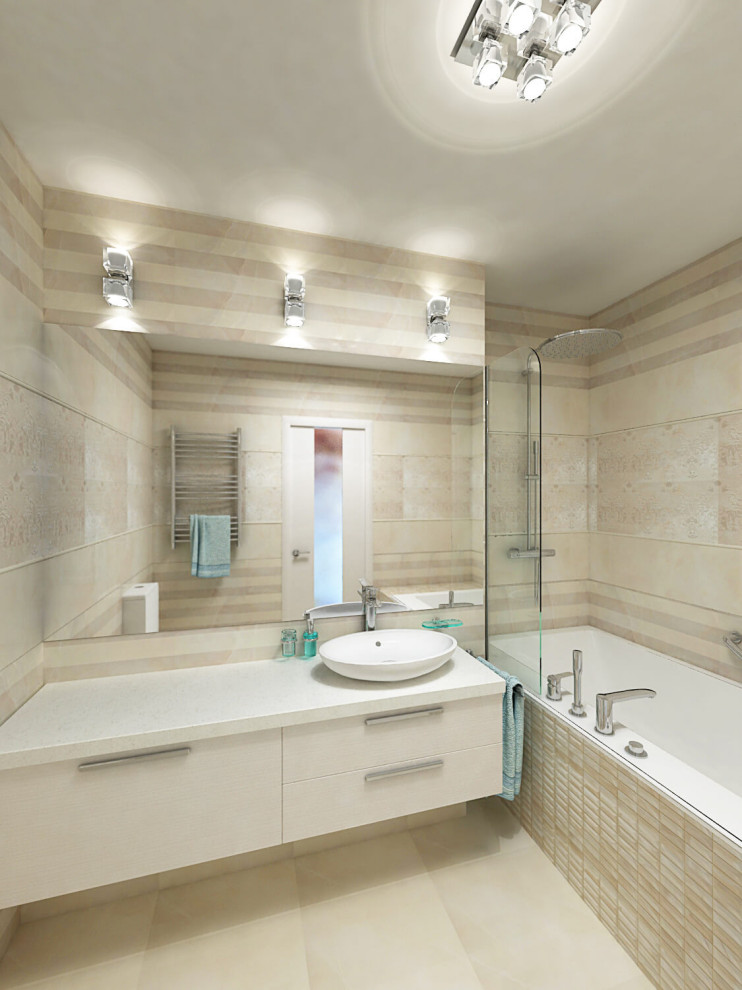 жк Вега. Квартира в светлых тонах