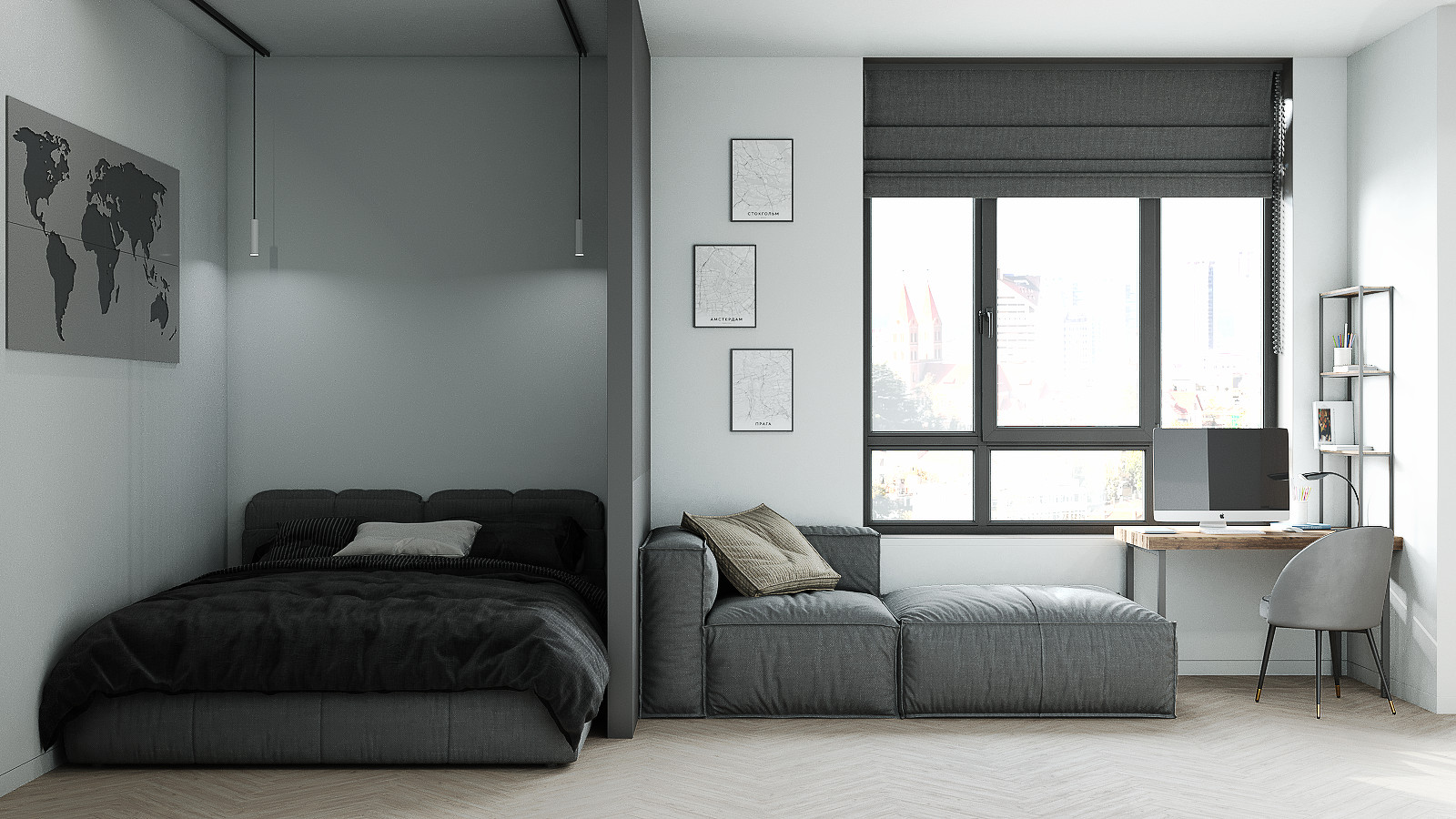 Визуализация выпускника Geometrium School Александра Опалько