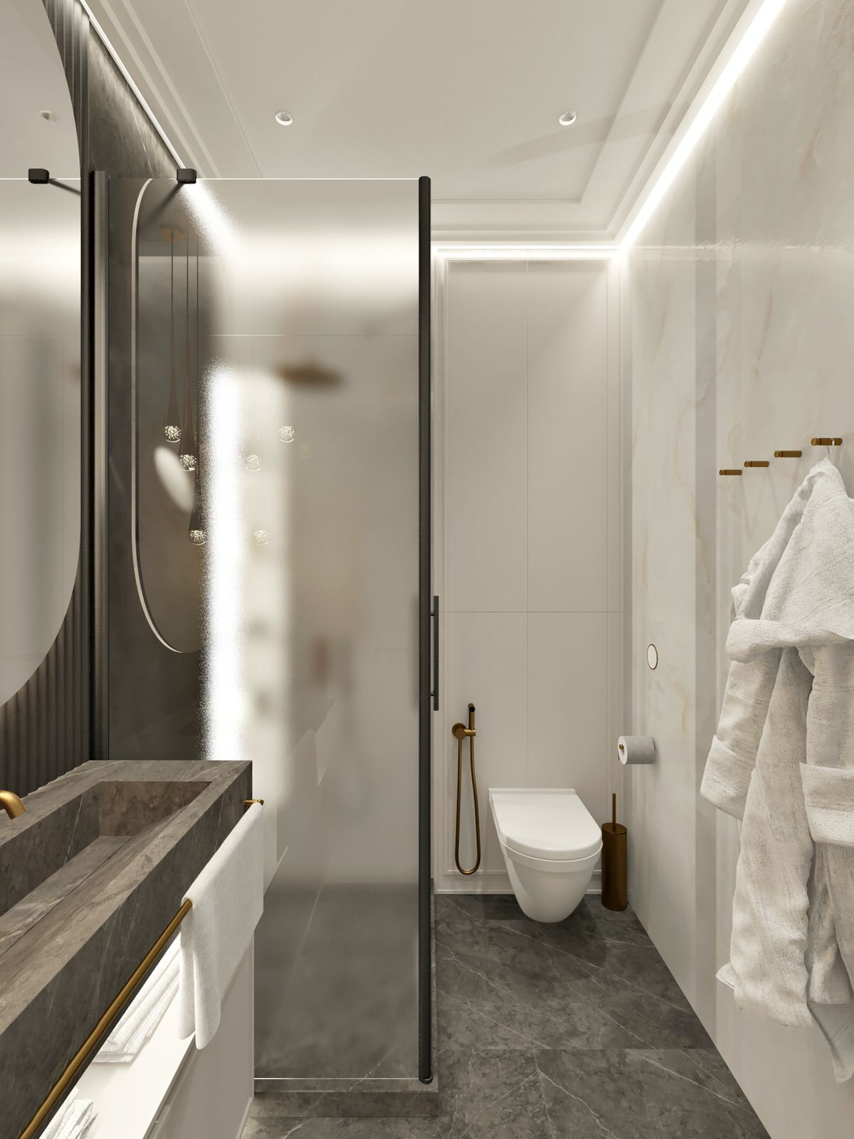 Обложка проекта: 3-х комнатная квартира в ЖК City Bay, Москва