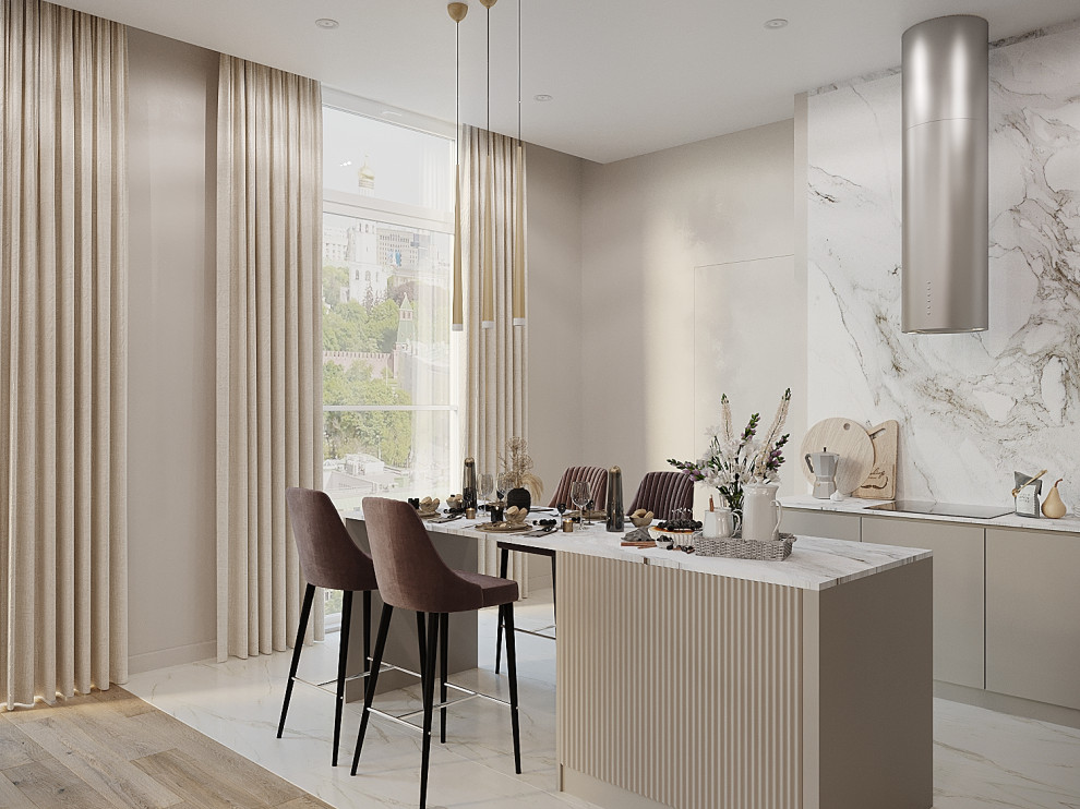 Дизайн- проект Бульвар Ибрагимова 94 кв.м