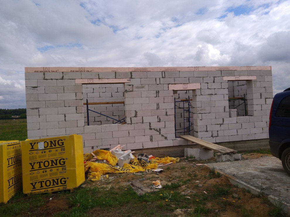 Жилые дома. 1 (реконструкция недостроенного дома)