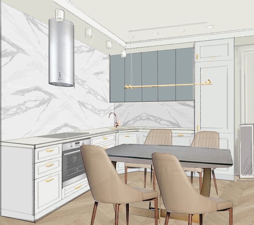 Трехкомнатная квартира на ул. Державина