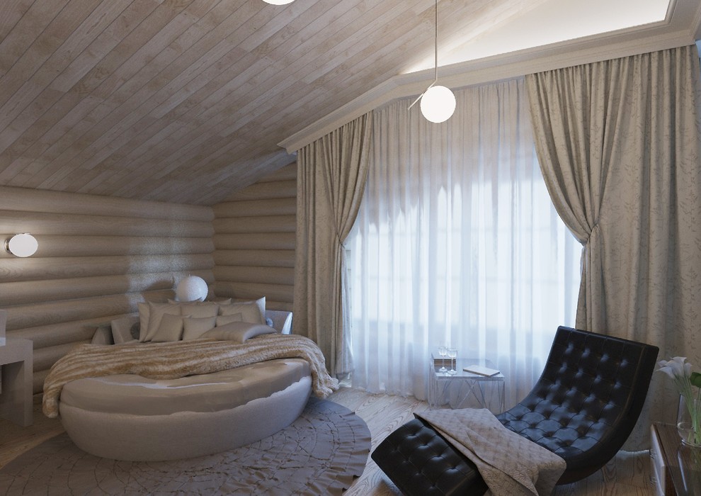 Дизайн деревянного дома в современном стиле, г. Воскресенск Московской области