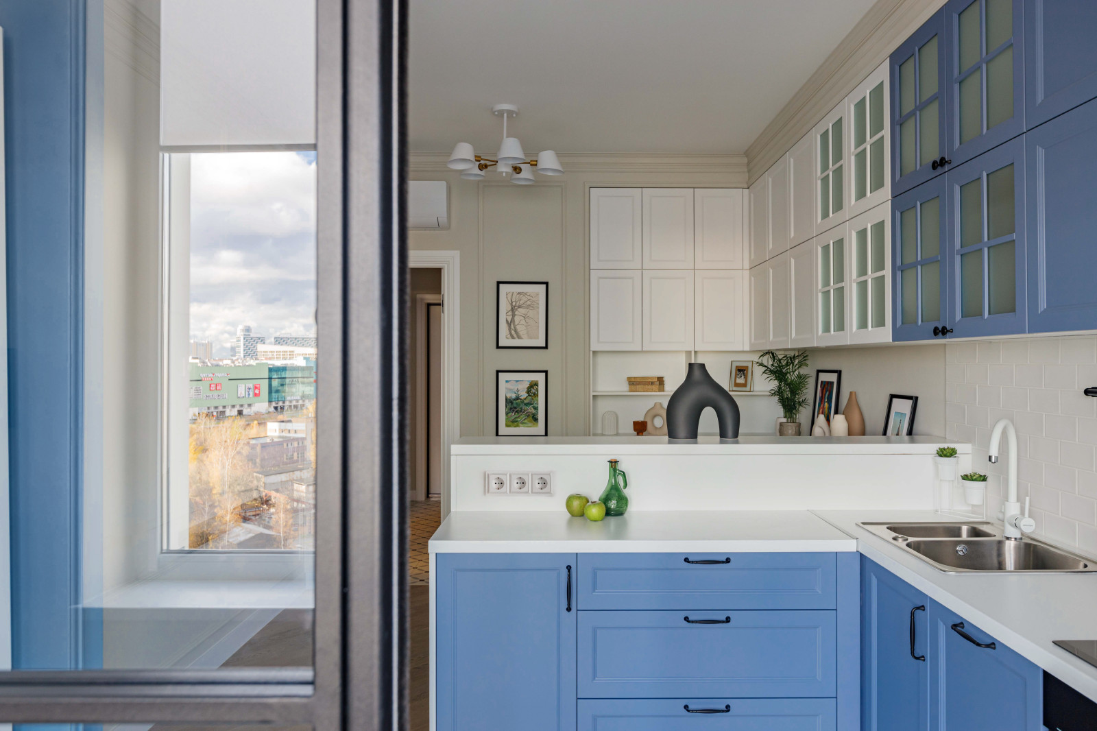 Houzz тур: «Однушка» 40 кв.м для трех поколений семьи