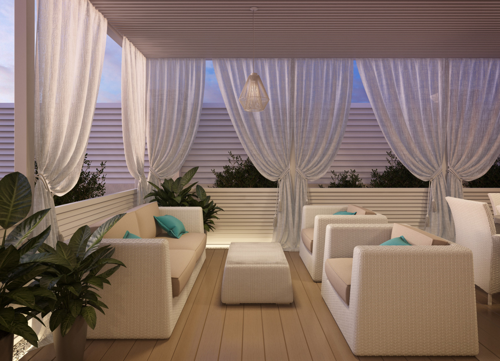 Town-house near the sea