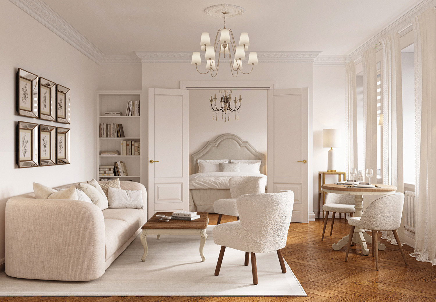 Обложка проекта: Визуализация квартиры в Санкт-Петербурге