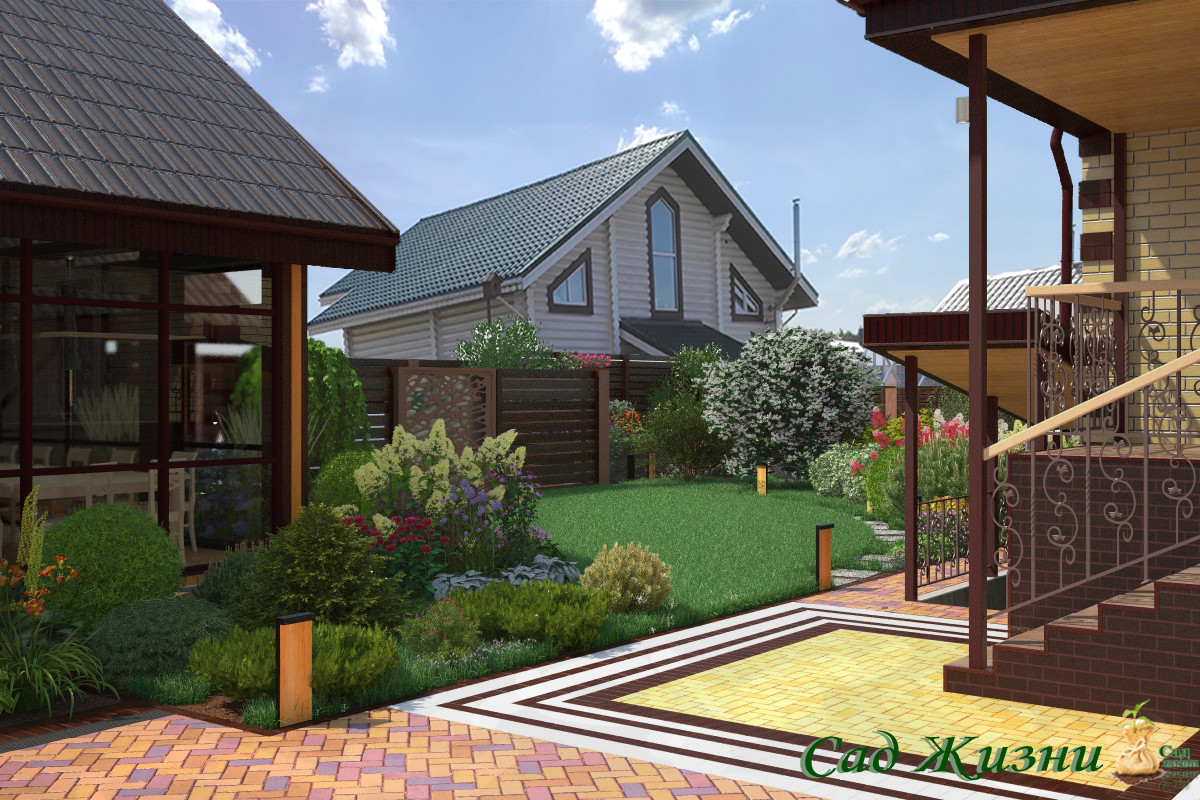 Дизайн приусадебного участка в Екатеринбурге