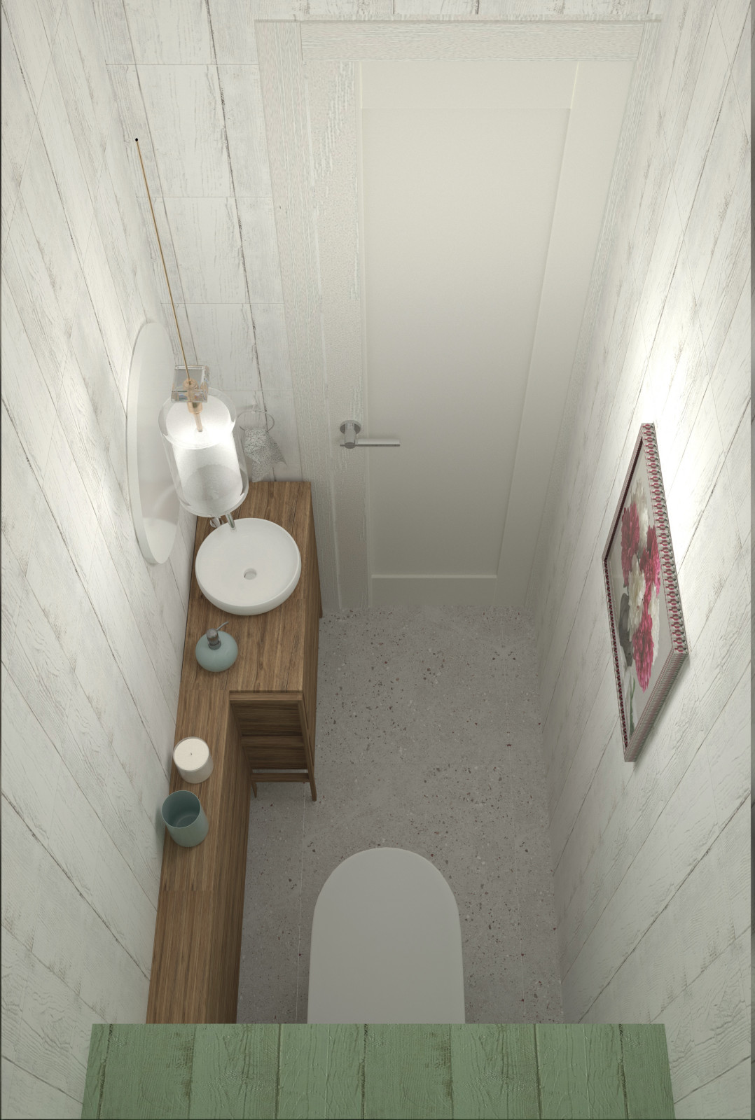 Детская на мансардном этаже