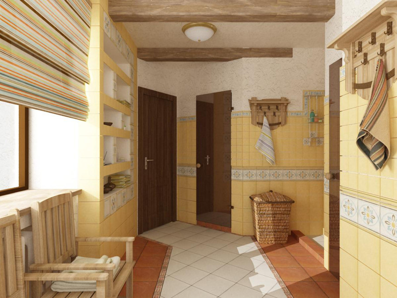 Гостевой дом с баней, п. Снегиридизайн