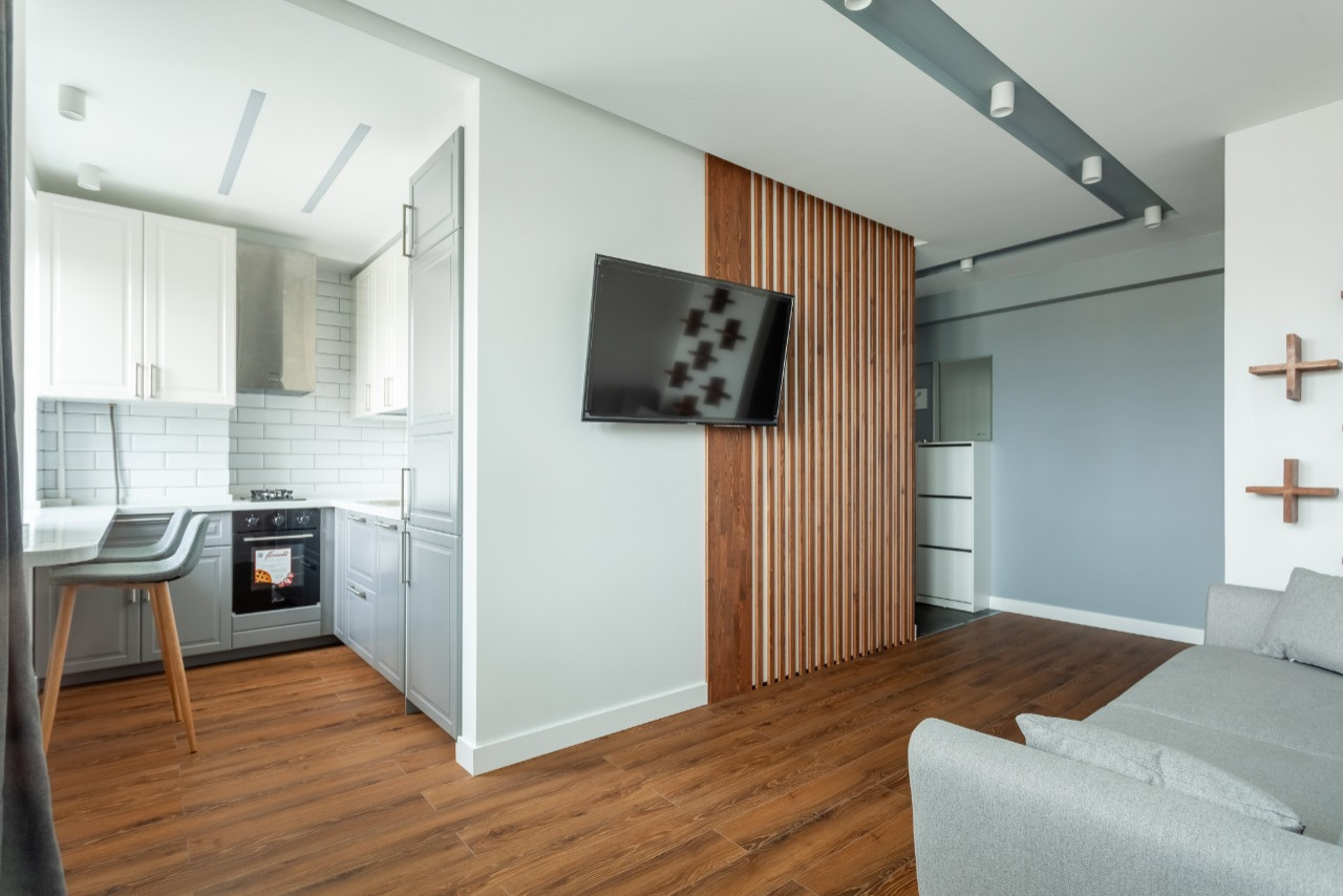 Интерьер жилого дома 40 м2