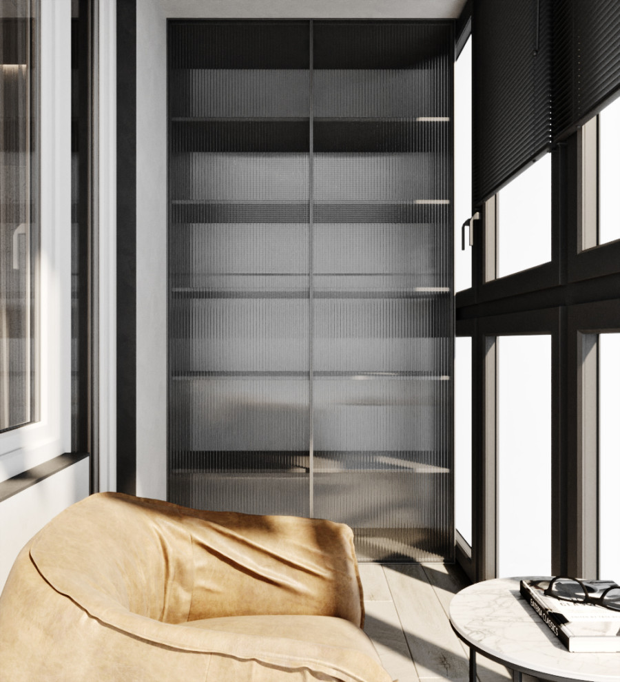 Квартира в темных оттенках