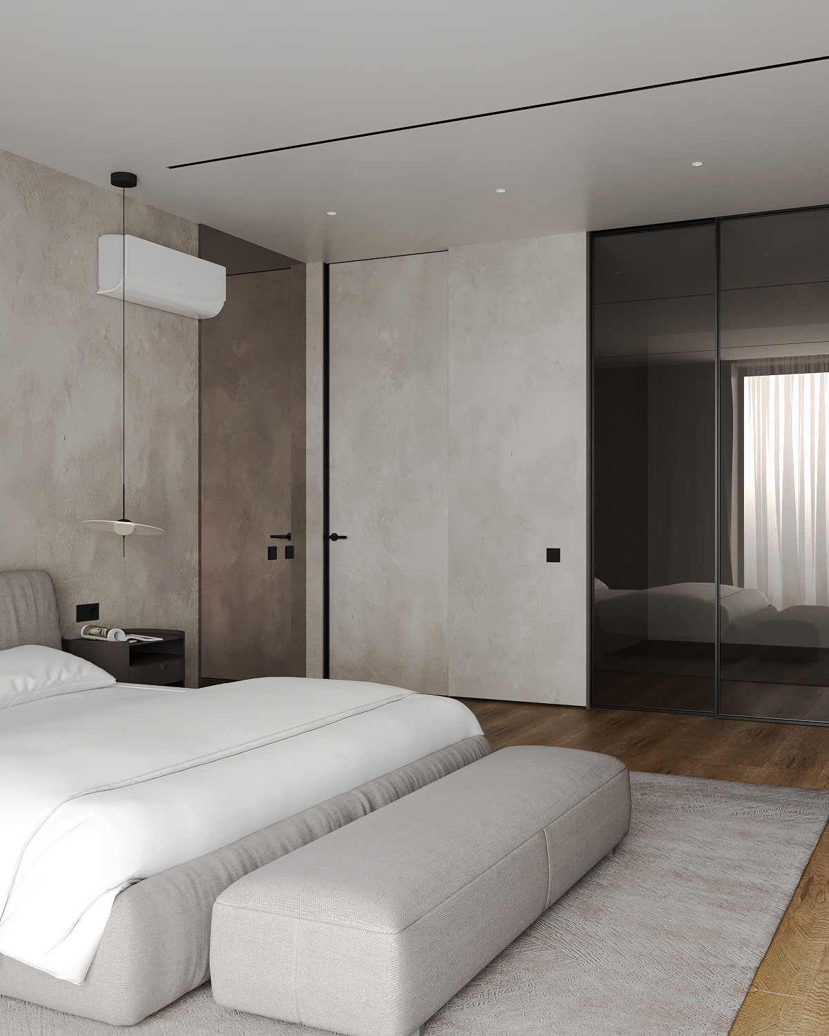 Дом ДНТ "Удача". Спальня