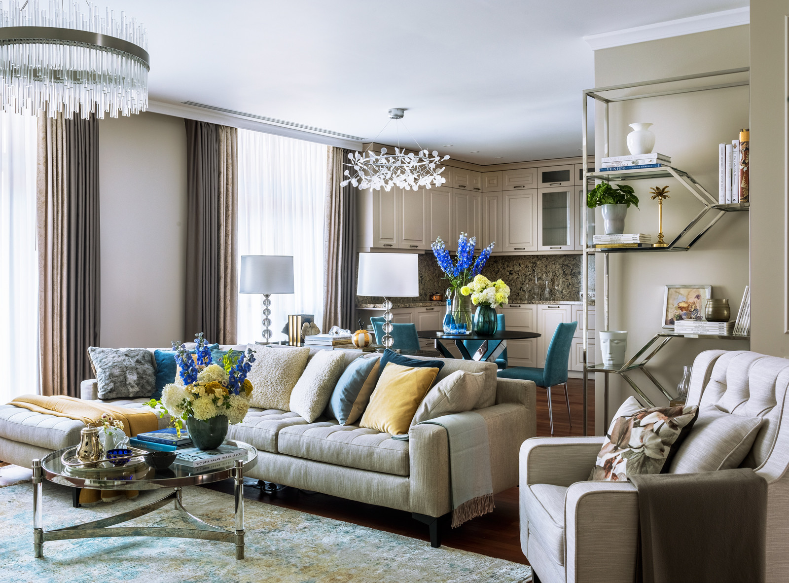 Уютная квартира с весенним настроением