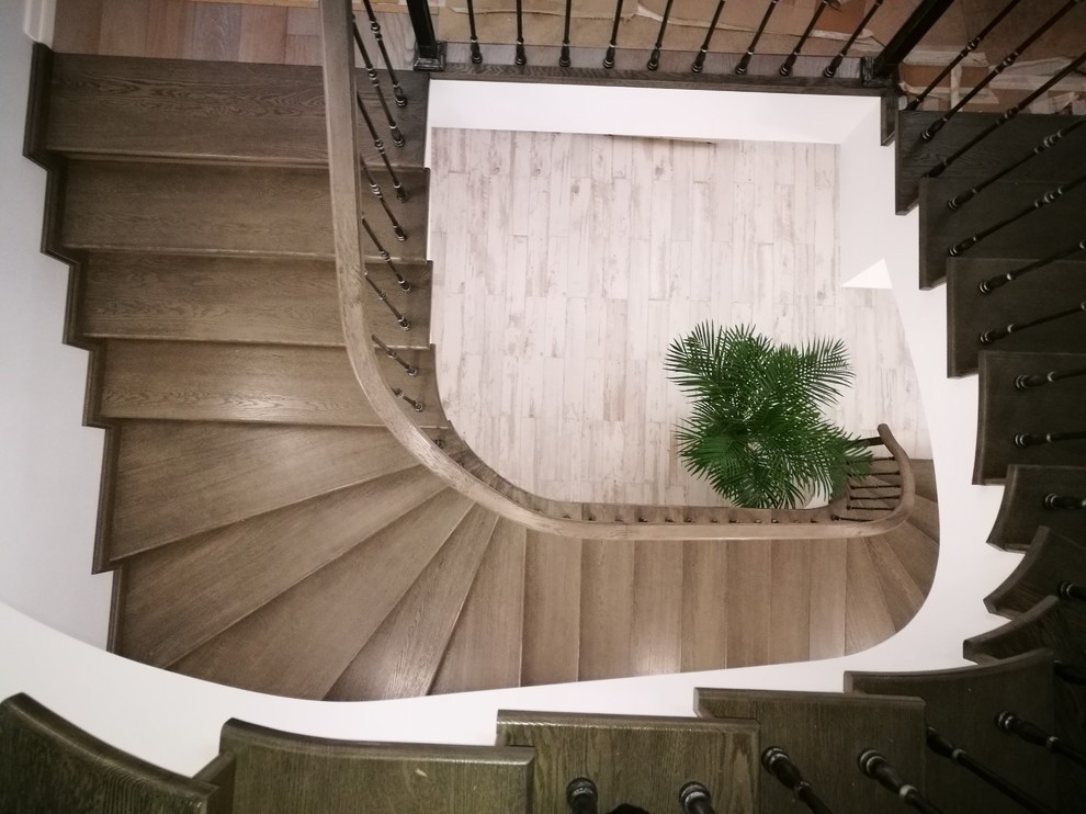 Лестница в стиле фьюжн