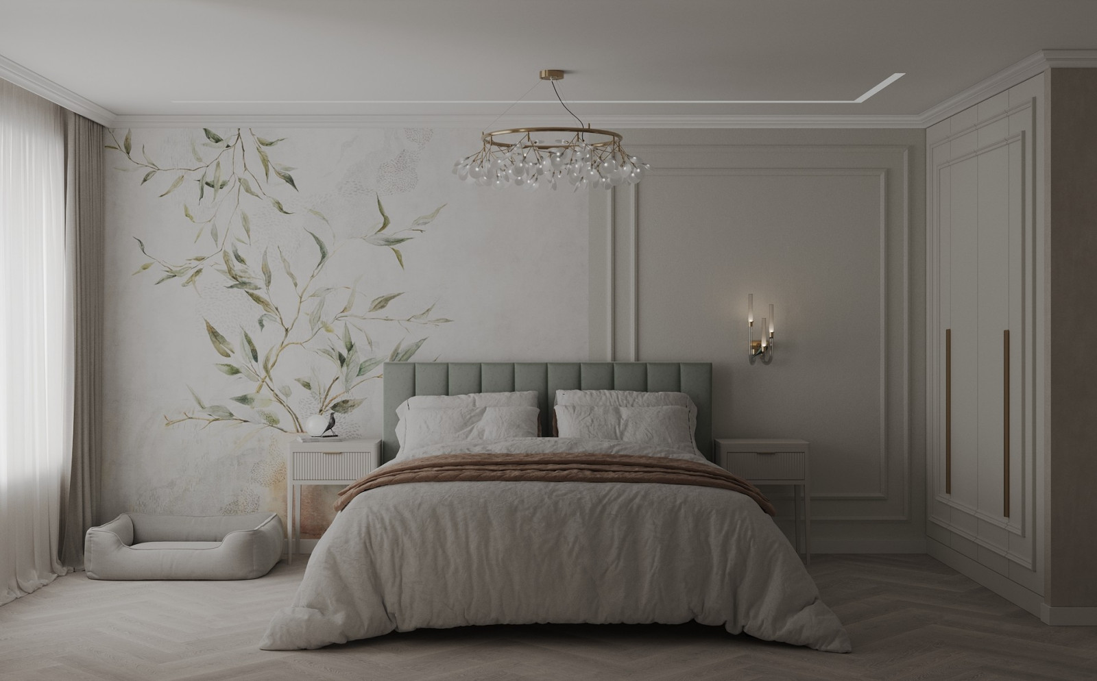 Дизайн квартиры в светлых оттенках