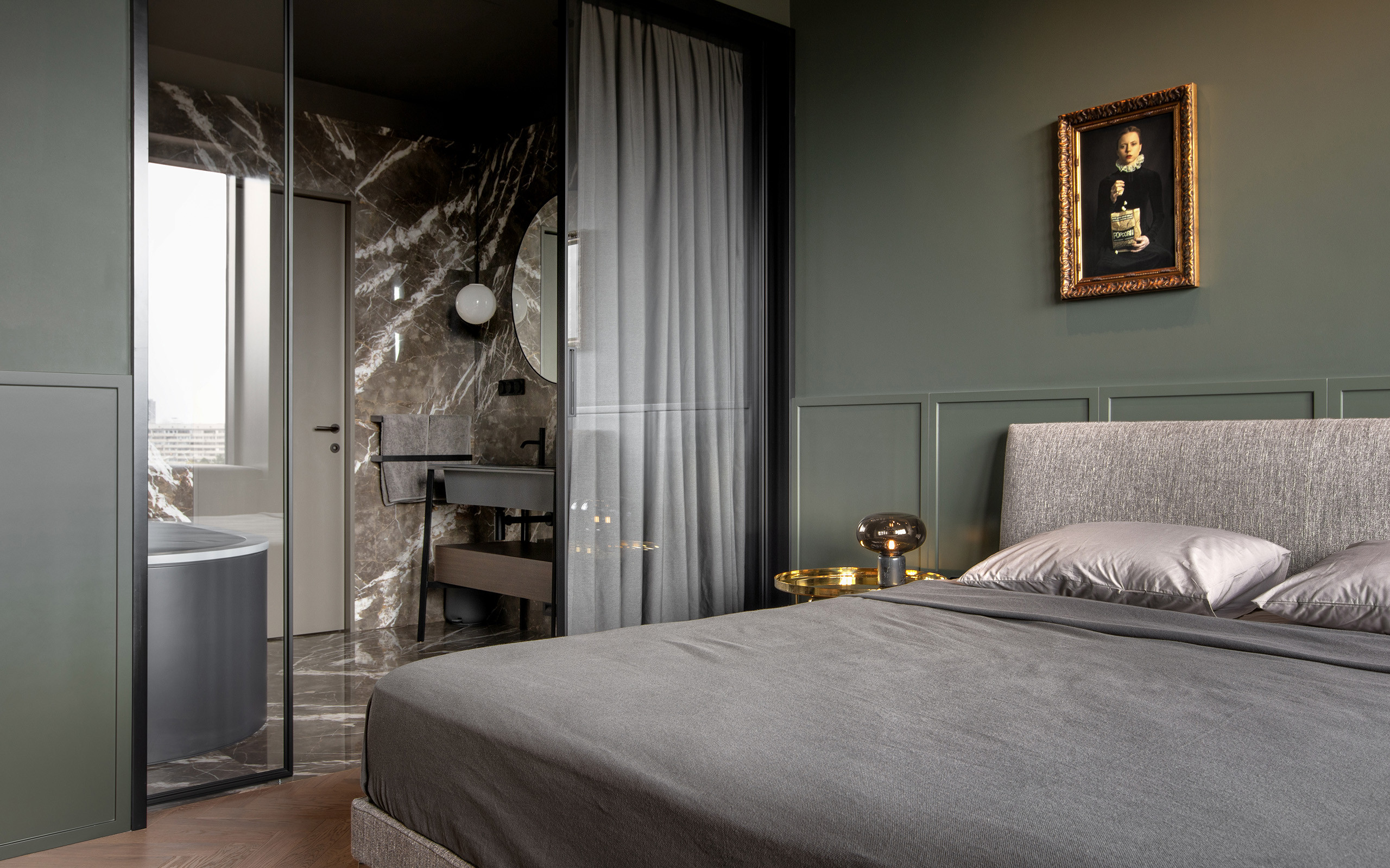 Houzz тур: Минимализм, неоклассика и редкие сорта камня