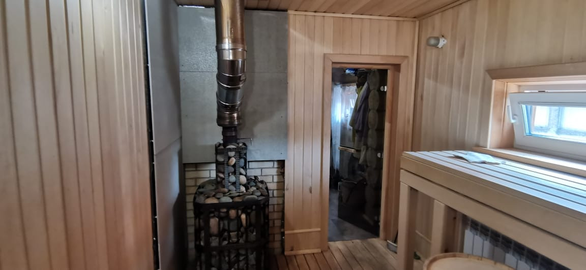 Дом-баня (наружная и внутренняя отделка)